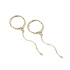 Billede af Spirit Icons Imagine medium hoops 14 kt. hvg.