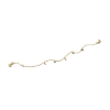Billede af Spirit Icons Sway armbånd 14 karat guld med 0,04 ct. w/vs 17-19 cm.  