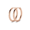 Billede af Spirit Icons Balance (S) hoops rosaforgyldt sølv 14mm