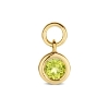 Billede af Spirit Icons Peridot Drop vedhæng til hoops 14 karat guld med peridot (1 stk)