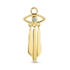 Billede af Spirit Icons Horus Drop Swiss Blue vedhæng til hoops 14 karat guld med topas (1 stk)
