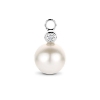 Billede af Spirit Icons Elena Drop vedhæng til hoops 14 karat hvidguld m. 0,04 ct. w/vs. og fvp