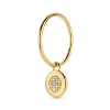 Billede af Spirit Icons Gaia Drop vedhæng til hoops 14 karat guld med 0,042 ct. w/vs.