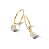 Billede af Spirit Icons Mini Drop vedhæng til hoops 14 karat guld med 0,083 ct. w/vs.