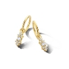 Billede af Spirit Icons Vida Drop vedhæng til hoops 14 karat guld med 0,11 ct. w/vs.