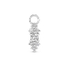 Billede af Spirit Icons Vida Drop vedhæng til hoops 14 karat hvidguld med 0,11 ct. w/vs.