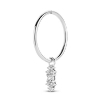 Billede af Spirit Icons Vida Drop vedhæng til hoops 14 karat hvidguld med 0,11 ct. w/vs.