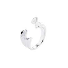 Billede af Aqua Dulce Darling River ring sølv m. cz (str. 58-60)
