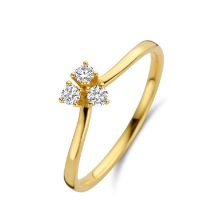 Billede af Spirit Icons Juliet ring 14 karat guld m. 0,18 ct. w/vs (str. 58) Billede af Spirit Icons Juliet ring 14 karat guld m. 0,18 ct. w/vs (str. 58)