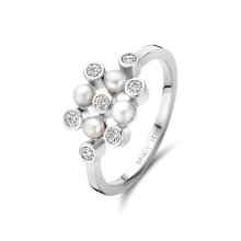 Billede af Spirit Icons Alison ring sølv m. fvp + cz (str. 58)