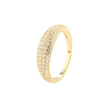 Billede af Aqua Dulce Darling Emma ring forgyldt sølv (str. 62)