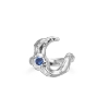 Billede af *Studio Z "Lunar" ring sølv m. blå cz (str. 54)
