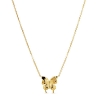 Billede af Jane Kønig Butterfly Necklace halskæde forgyldt sølv (38-42cm)