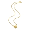 Billede af Jane Kønig Butterfly Necklace halskæde forgyldt sølv (38-42cm)