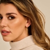 Billede af Spirit Icons Livia øreringe forgyldt sølv