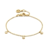 Billede af Spirit Icons Symphonie Petit armbånd forgyldt sølv m. cz (14-16 cm)