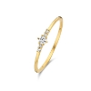 Billede af Spirit Icons Faith ring 14 karat guld m. 0,102 ct. w/vs (str. 48-60)