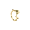Billede af Aqua Dulce Darling Rhumba ring forgyldt sølv m. cz (str. 50-62)