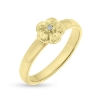 Billede af Ring m. 1 hyldeb., brill. 0,015 w/vs. 14 kt.