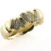 Billede af 1 Ring hjerter med 15 brill. a 0,15 ct. w/vs. 14 kt.