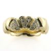 Billede af 1 Ring hjerter med 15 brill. a 0,15 ct. w/vs. 14 kt.