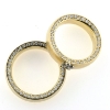 Billede af 1 par vielsesringe / forlovelse ringe 14 kt. rosa guld