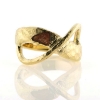 Billede af Ring med natur sten 14 kt. 