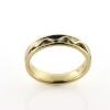 Billede af Ring med hvg. bånd 14 kt.