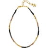 Billede af Nuni Copenhagen Kira Blackie armbånd forgyldt sølv m. perler (16+3 cm)