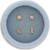 Billede af Nuni Copenhagen Lucky Four Box øreringe forgyldt sølv m. cz (4 STK.)
