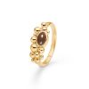 Billede af Mads Z "Precious Bubbles" ring 14 kt. guld m. røgkvarts (str. 50-60)