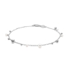 Billede af Mads Z "Bubbles N' Pearls" armbånd sølv m. kulturperler (17-19 cm)