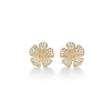 Billede af Mads Z "Fleur" øreringe 14 kt. guld m. 0,33 ct. W.SI brillanter