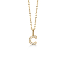 Billede af Mads Z "Tender Love - C" bogstav vedhæng 14 kt. guld m. brillanter Billede af Mads Z "Tender Love - C" bogstav vedhæng 14 kt. guld m. brillanter
