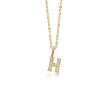 Billede af Mads Z "Tender Love - H" bogstav vedhæng 14 kt. guld m. brillanter Billede af Mads Z "Tender Love - H" bogstav vedhæng 14 kt. guld m. brillanter