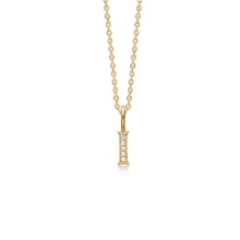 Billede af Mads Z "Tender Love - I" bogstav vedhæng 14 kt. guld m. brillanter Billede af Mads Z "Tender Love - I" bogstav vedhæng 14 kt. guld m. brillanter