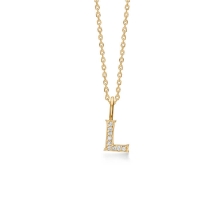 Billede af Mads Z "Tender Love - L" bogstav vedhæng 14 kt. guld m. brillanter Billede af Mads Z "Tender Love - L" bogstav vedhæng 14 kt. guld m. brillanter