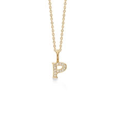 Billede af Mads Z "Tender Love - P" bogstav vedhæng 14 kt. guld m. brillanter Billede af Mads Z "Tender Love - P" bogstav vedhæng 14 kt. guld m. brillanter