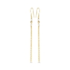 Billede af Spirit Icons Ophelia øreringe 14 karat guld 0,016 ct. + fvp