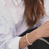 Billede af Hultquist Hazel armbånd forgyldt sølv m. fvp (16+3 cm)