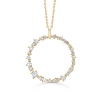 Billede af Mads Z "Lucia" vedhæng 14 kt. guld m. 1,00 ct. w/si (ekskl. kæde)