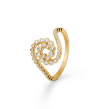 Billede af Mads Z "Freya" ring 14 kt. guld m. 0,31 ct. w/si brillanter (str. 60)