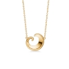 Billede af Mads Z "Ocean" halskæde 14 kt. guld (42-45 cm)