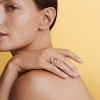 Billede af Mads Z "Mira" ring 14 kt. guld (str. 50-60)