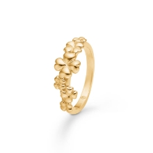 Billede af Mads Z "Clover Love" ring 14 kt. guld (str. 54)