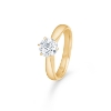Billede af Mads Z "Cassiopeia" ring 8 kt. guld m. cz (str. 50-60)