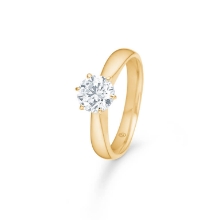 Billede af Mads Z "Cassiopeia" ring 8 kt. guld m. cz (str. 50)