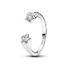 Billede af Pandora Stjerneskud åben ring m. cz (str. 48 - 60)