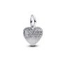 Billede af Pandora Love Hjerte charm sølv m. cz