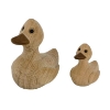 Billede af Nordahl Andersen træfigur sæt And med ælling (8/5 cm)